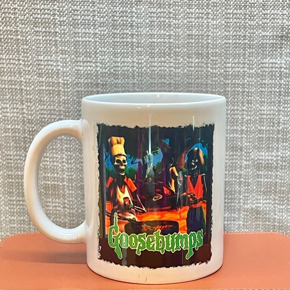 Goosebumps Skeleton BBQ Coffee Mug